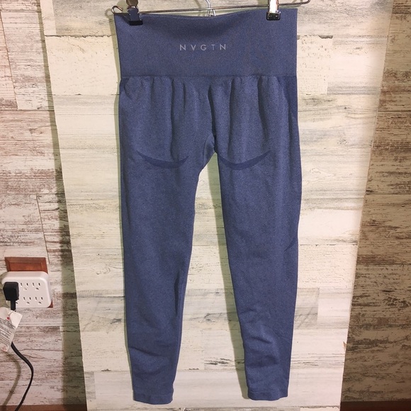 NVGTN Contour Seamless Leggings (Royale) purple color size small workout gym​​ - Picture 4 of 6